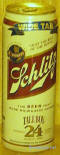 SCHLITZ TALL BOY - W I D E   T A B Opening