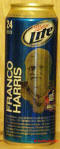 MILLER LITE - 2009 NFL Hall of Fame Series - Franco Harris